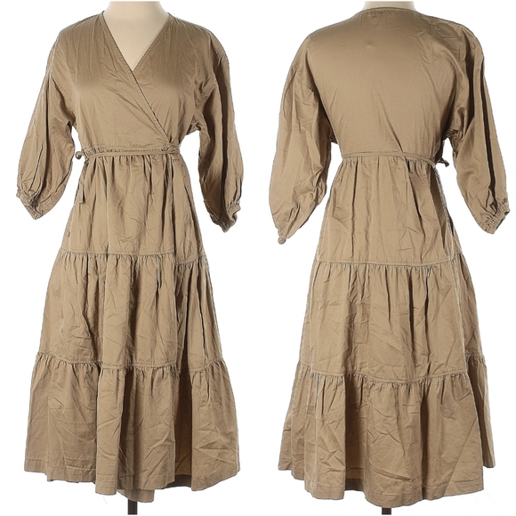 Sweet Baby Jamie Ric Rac Wrap Dress - Picture 3 of 6